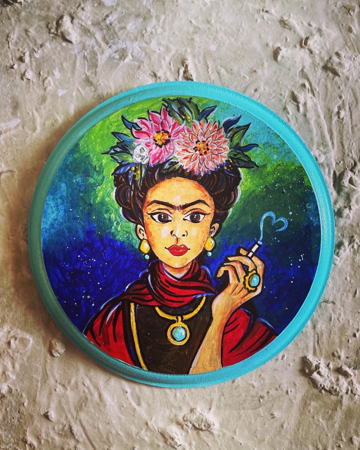 Frida Kahlo Wall Plates β Bold, Beautiful & Unapologetically You π¨πΊ