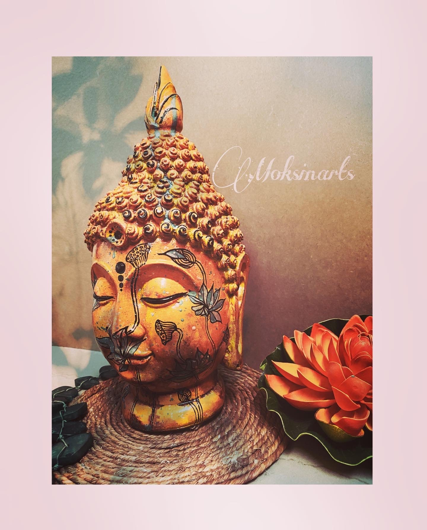 Handcrafted Buddha Head β A Symbol of Serenity & Strength πΈπ§ββοΈ