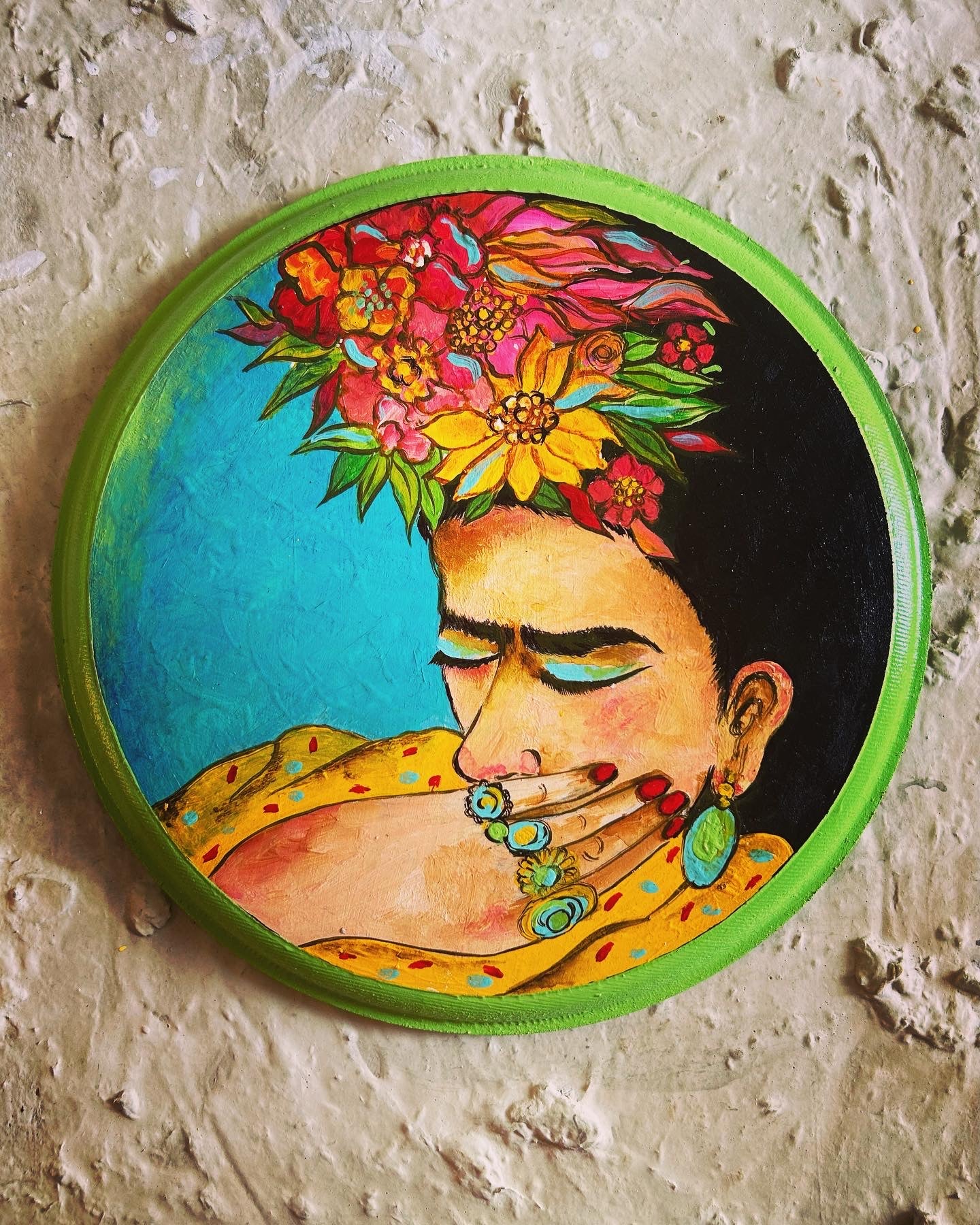 Frida Kahlo Wall Plates β Bold, Beautiful & Unapologetically You π¨πΊ