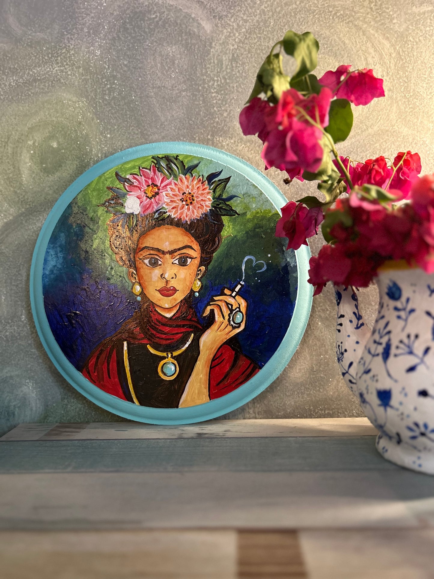 Frida Kahlo Wall Plates β Bold, Beautiful & Unapologetically You π¨πΊ