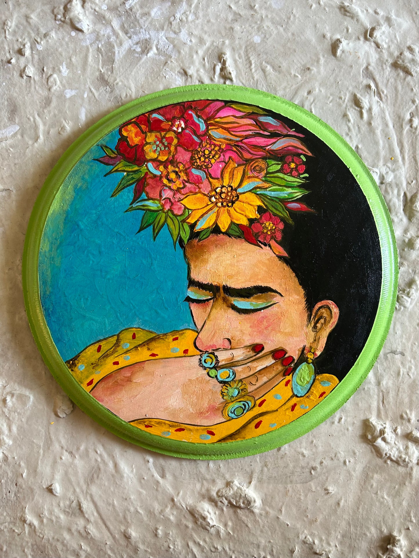 Frida Kahlo Wall Plates β Bold, Beautiful & Unapologetically You π¨πΊ